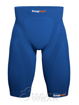 Zoned Compression Short 45 royal blue