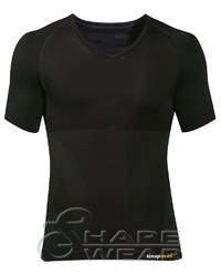 Knap'man Cotton Comfort V-ausschnit schwarz