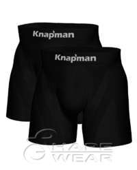 Knapman Ultimate Comfort Boxershort 3.0 Schwarz | Twopack